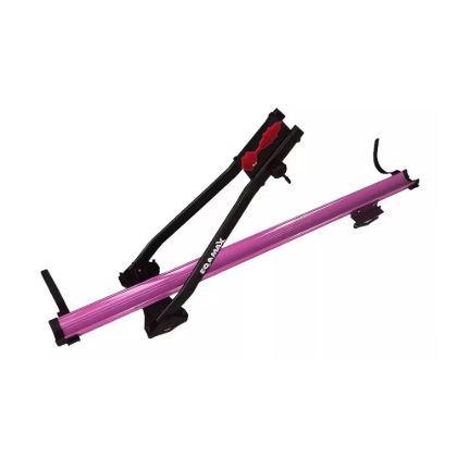 Suporte Teto Bike Velox Alumínio Rosa 1 Bike EQMAX | MercadoCar