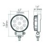 Imagem de Farol Auxiliar Universal Valuefit 5RD Led - HELLA 357101002