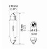 Imagem de Lâmpada ASIA MOTORS TOPIC Torpedo Peq. 31mm - HELLA DE3175