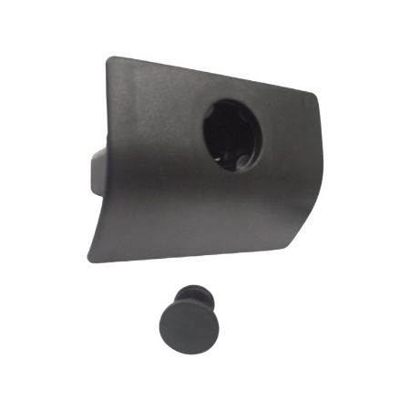 Imagem de Fecho do Porta Luvas com Furo Cilindro Preto - UNIVERSAL AUTOMOTIVE 21459