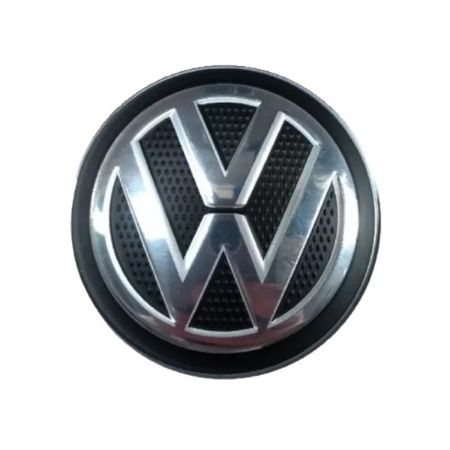 Imagem de Calota de Centro Preta Prata - VOLKSWAGEN 5U0601171XQI