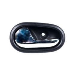Imagem de Maçaneta Interna da Porta RENAULT LOGAN/SANDERO Lado Esquerdo Cromada - RENAULT 806714381R