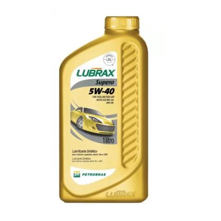 Imagem de Óleo de Motor 5W40 Sn Lubrax Superiora Sintético 1 Litro - PETROBRAS 555595335