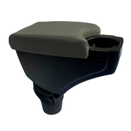 Imagem de Apoio de Braço Dianteiro Central RENAULT DUSTER Cinza com Porta Copo - NAT 600722PC