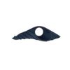 Imagem de Moldura do Farol de Neblina TOYOTA YARIS Lado Esquerdo Preto Texturizado - TOYOTA 521280D600