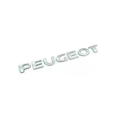 Imagem de Emblema do Porta-malas (Peuget) PEUGEOT 307/307 SW Cromado - PEUGEOT 8665C0