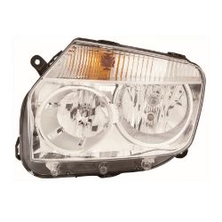 Imagem de Farol Principal RENAULT DUSTER Lado Esquerdo Máscara Cromada - DEPO 5511186LLDEM1