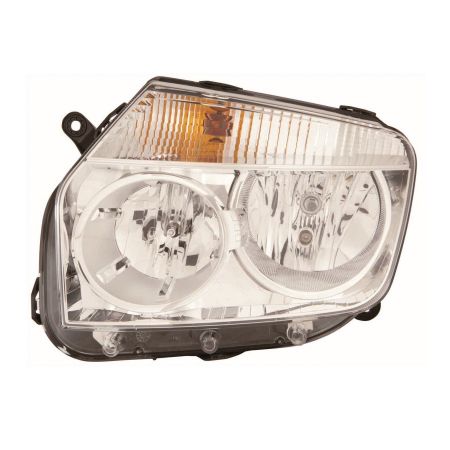 Imagem de Farol Principal RENAULT DUSTER Lado Esquerdo Máscara Cromada - DEPO 5511186LLDEM1