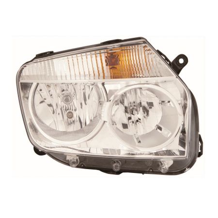 Imagem de Farol Principal RENAULT DUSTER Lado Direito Máscara Cromada - DEPO 5511186RLDEM1