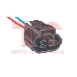 Imagem de Chicote de Injeção Eletrônica Porta Fêmea 2 Vias - TC CHICOTES TC1021705