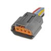 Imagem de Chicote de Injeção Eletrônica Porta Fêmea 4 Vias 2.8mm - TC CHICOTES TC1041703