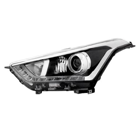 Imagem de Farol Principal HYUNDAI CRETA Lado Esquerdo com Led - DEPO 29655