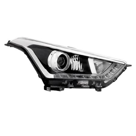 Imagem de Farol Principal HYUNDAI CRETA Lado Direito com Led - DEPO 29656