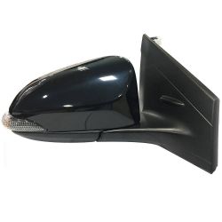 Imagem de Espelho Retrovisor TOYOTA YARIS Lado Direito Elétrico Preto com Pisca e com Rebatimento - METAGAL RJYE24CE