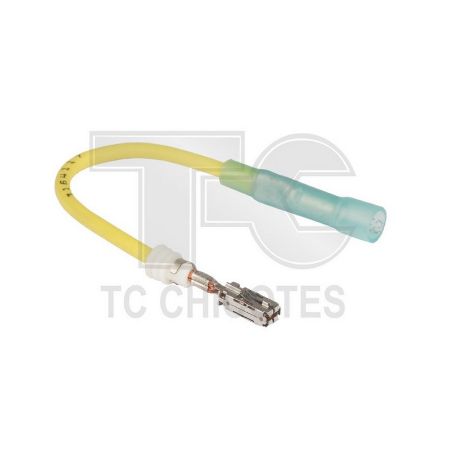 Imagem de FIO COM TERMINAL DE EMENDA DO CONECTOR DO MODULO DE INJECAO 2.8MM - TC CHICOTES TC8014231