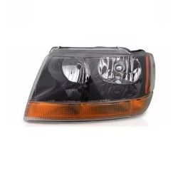 Imagem de Farol Principal JEEP GRAND CHEROKEE Lado Esquerdo Máscara Negra - DEPO 3331144LHSD