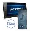 Imagem de Central Multimídia Positron Universal Tela 6,2 Polegadas 2 DinTouch Screen Bluetooth CD AM FM Entradas USB, SD Card e Auxiliar - SP8730DTV - POSITRON SP8340TH