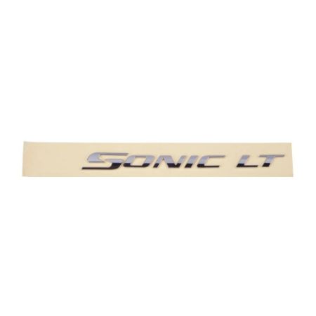 Imagem de Emblema do Porta-malas (Sonic LT) CHEVROLET - GM SONIC - GENERAL MOTORS 95483970