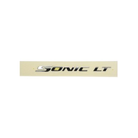 Imagem de Emblema do Porta-malas (Sonic LT) CHEVROLET - GM SONIC - GENERAL MOTORS 95483973