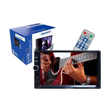 Imagem de Reprodutor de Vídeo Multimidia 7 Pol. 1Din Usb/Auxiliar/Fm/Bluetooth - ROADSTAR BRASIL RS401BRPLUS