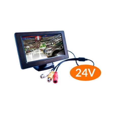 Imagem de Tela Monitor 7 com Rca 24v - ROADSTAR BRASIL RS424BRMPLUS