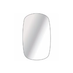 Imagem de Lente Espelho do Retrovisor FIAT DOBLO Lado Esquerdo com Base - TROQUE FACIL 6526M