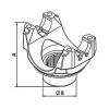 Imagem de Flange do Câmbio - REI AUTO PARTS S328