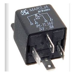 Imagem de Relê Auxiliar 4 Terminais 24V - MARILIA IM11360