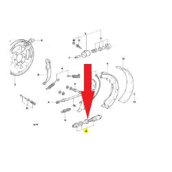 Imagem de Reparo do Regulador de Freio Traseiro FORD F2000 /F4000 Lado Direito Manual - ROCHEPECAS BE0Y2A046A