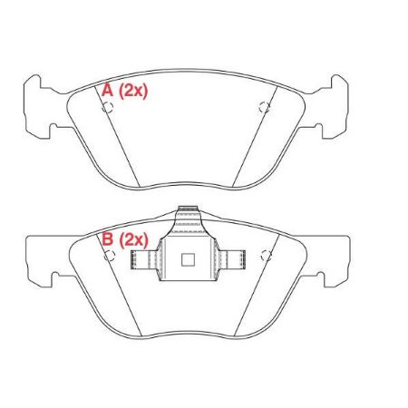 Imagem de Pastilha de Freio Dianteira - WILLTEC PW66PA