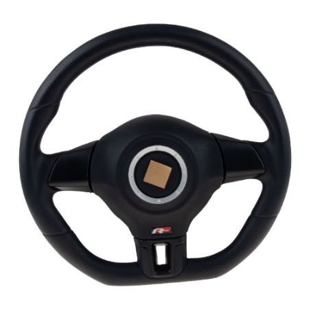 Imagem de Volante de Direção Preto com Cubo 370mm - RD VOLANTES VE1192PTRL