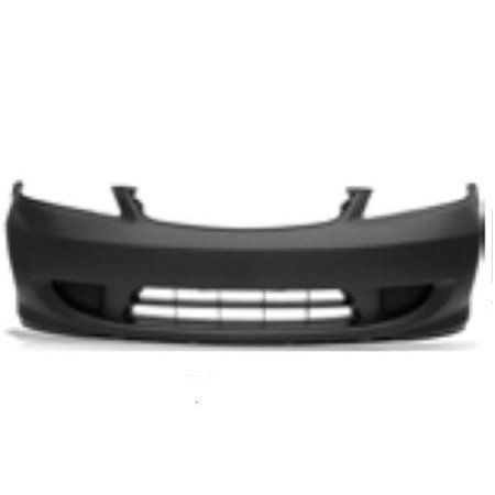 Imagem de Para-choque Dianteiro HONDA CIVIC Preto Liso sem Furo com Ressalto para Placa - AUTOMOTIVE IMPORTS ZN1919045