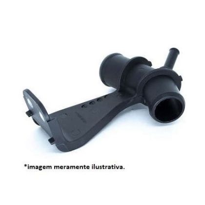 メル47004 Conexão Mangueira Radiador VALCLEI VC1004C | Arrefecimento Motor