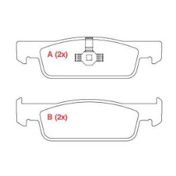 Imagem de Pastilha de Freio Dianteira RENAULT LOGAN/SANDERO - WILLTEC PW217