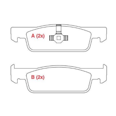 Imagem de Pastilha de Freio Dianteira RENAULT LOGAN/SANDERO - WILLTEC PW217