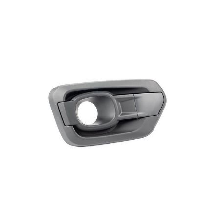 Imagem de Moldura do Farol Auxiliar RENAULT KWID Lado Direito Preto com Furo - LOMA PLAST LHT05028092