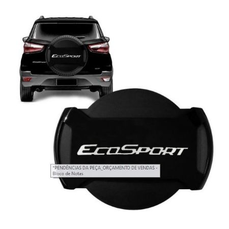 Imagem de Capa de Estepe Parcial FORD ECOSPORT Rígida Preto Ebony - MARÇON PEC025