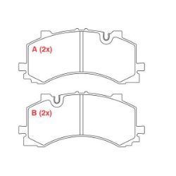 Imagem de Pastilha de Freio Dianteira AUDI Q7 - WILLTEC PW1030