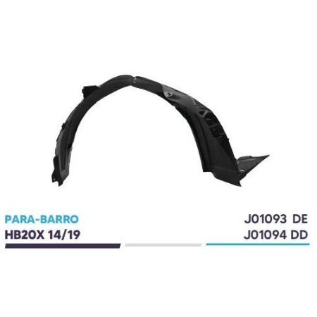 Imagem de Para-barro Dianteiro HYUNDAI HB20 Lado Direito - KJ J01094