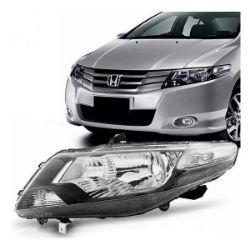 Imagem de Farol Principal HONDA CITY Lado Esquerdo Máscara Negra - VIA EXPRESSA HONDA0613LE