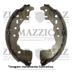 Imagem de Sapata de Freio NISSAN KICKS - MAZZICAR BPSA0090166