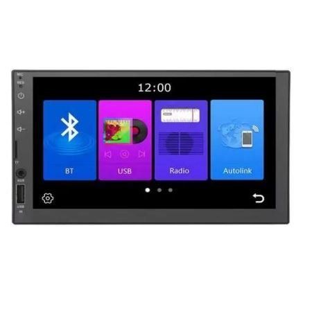 Imagem de Reprodutor de Vídeo Multimidia 7 Pol. 2Din/Usb/Auxiliar/Fm/Android - TAY TECH 1117