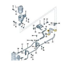 Imagem de Mangueira Reservatório Direção Hidraulica a Bomba VOLKSWAGEN 17250 CONSTELLATION /24250 CONSTELLATION - JAMAICA MM3642