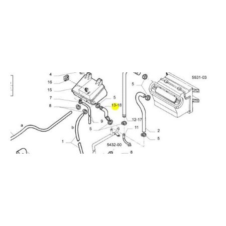 Imagem de Mangueira do Reservatório do Radiador IVECO DAILY - CAUPLAS 1622
