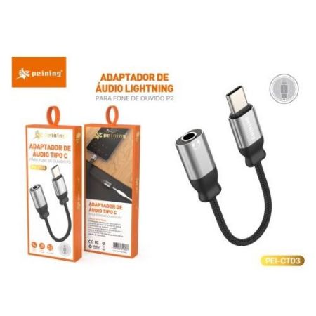 Imagem de Adaptador de Audio Tipo C/P2 - PEINING PEICT03