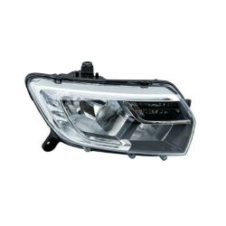 Imagem de Farol Principal Manual com Led e Soquete RENAULT SANDERO Lado Esquerdo - RUFATO 32029