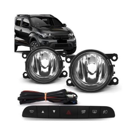 Imagem de Kit Farol de Milha FIAT MOBI - SUNS ACESSORIOS FGS0154FT