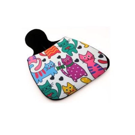 Imagem de Lixeirinha para Carro Neoprene Gato Colorido - P2 ACESSÓRIOS AUTOMOTIVOS LN66