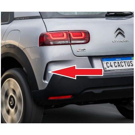 Imagem de Moldura Para-Choque Traseiro CITROEN C4 Lado Esquerdo - RUFATO 32543