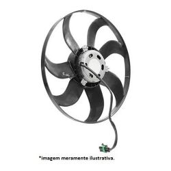 Imagem de Eletroventilador do Radiador com Ar-condicionado - SOLOCAR SL579001